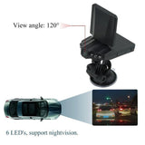 Mini Car HD Recorder 270 Degrees Rotatable 2.5" TFT LCD Screen With Night Vision