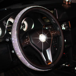 SWAROVSKI CRYSTAL STEERING WHEEL COVER