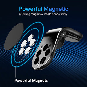 Minimalist Magnetic Car Phone Holder